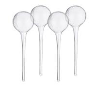 Relaxdays Set de 4 globos de riego transparente