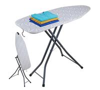 Relaxdays Tabla de Planchar y de Vapor para planchas y vaporizadores, Gris