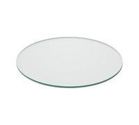 Relaxdays Tablero de vidrio templado 8 mm transparente