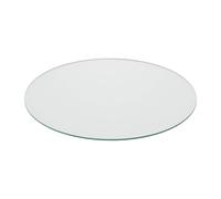 Relaxdays Tablero de vidrio templado 8 mm transparente