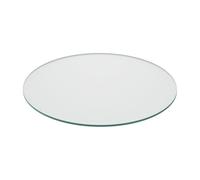 Relaxdays Tablero de vidrio templado 8 mm transparente