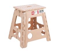 Relaxdays Taburete Plegable, Portátil, Escalón Baño, para Niños o Viajes, hasta 150 kg, 39 x 39 x 32 cm, Color a Elegir
