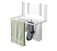 Relaxdays Tendedero magnético plegable blanco