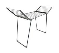 Relaxdays Tendedero plegable para ropa negro negro
