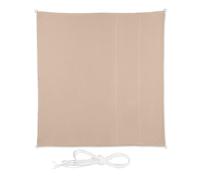 Relaxdays Toldo vela forma cuadrada en color beige beige