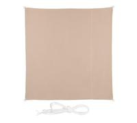 Relaxdays Toldo vela forma cuadrada en color beige beige