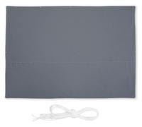 Relaxdays, vela solar rectangular, color gris