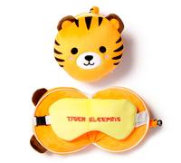Relaxeazzz Adoramals Tiger Da Viaggio Cuscino Eye Mask Puckator