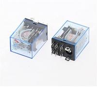 Relé 1 pieza HH62P HHC68A-2Z Micro electrónico Mini relé electromagnético 10A 8 pines bobina DPDT DC12V,24V AC110V 220V(AC 24V)