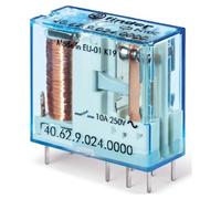 Rele 24vdc 2ctos.conmutados 10a/250vac 40.62.9.024.0000