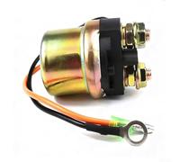 Relé de arranque de metal, 12 V, resistente al calor | Voltaje de 12 V, capacidad de carga de 200 A, apto para 89-825096T, embrague electromagnético, arranque suave