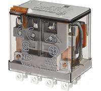 Relé de contacto Finder, 12 V/DC, 12 A, 4 contactos, referencia 56.34.9.012.0040, 1 unidad
