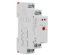 Relé de Control de Nivel de Líquido, GRL8-01 10A CA/CC 24V-240V Controlador de nivel de agua con Sensor de Nivel para Pozo Ajuste mediante Botón, Montaje en Carril DIN 35mm Indicador LED