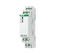 Relé de grupo biestable F&F BIS-412 para hotel 230V AC 16A carril DIN TH-35