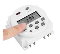 Relé de Interruptor de Tiempo Digital CN101A DC 12V Mini LCD Control de Microordenador Digital Interruptor de Temporizador de Energía Interruptores de Pared