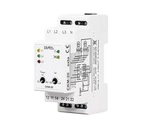 Relé de monitoreo de voltaje CKM-20 para carril DIN CK SPDT x2 IP20 ZAMEL