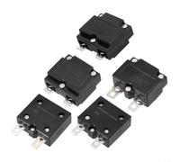 Relé de reajuste automático, interruptor de fusible, 5 A-30 A, protección contra sobrecarga para coches eléctricos infantiles y vehículos RC, material compuesto térmico (5 A)
