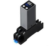 Relé de retardo de tiempo H3Y-2 H3Y-4 ajustable 0,1-99H con LCD dual D