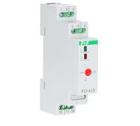 Relé de tiempo 1P 10A 1-15min 230V AC Residuos retardados PO-415 230V f&f 5908312595458