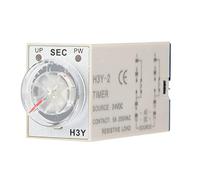 Relé de Tiempo 24 V CC Rele Temporizador 24 V H3Y-2 H3Y-4 CC Temporizador de Retardo Interruptor de Control de Tiempo 10S (10S)