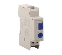 Relé de tiempo ALC18, retardo de apagado, 230 V CA, riel DIN, relé de retardo, 16 A, 250 V, control de tiempo, gris para blanco, temporizador para pasillo, luz de 2300 W, retrasado de relé de tiempo