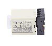 Relé de Tiempo de Retardo de Encendido ST3PA-B, relé Temporizador Ajustable de 0-10 S con Base, para Circuito de Control Automatizado