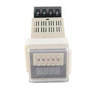 Relé De Tiempo Digital TOPINCN Dh48S-2Z 220 V Relé De Retardo De Doble Tiempo Con Pantalla De Hora Dual Base De Enchufe
