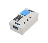 Relé de tiempo multifunción DC 12 V - Temporizador programable con pantalla LCD para control del ventilador y bombas - retardo de apagado preciso