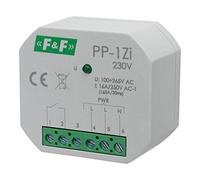 Relé electromagnético 230 V 16 A (160 A/20 ms) bombilla de control de luz F&F 8534