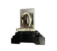 Relé electromagnético 40A 3PDT 11Pin JQX-38F 3Z DC12V DC24V AC220V | JQX-38F 3Z 40A 11Pin Relé de potencia con enchufe AC110V 220V DC12V 24V 3PDT(AC220V)