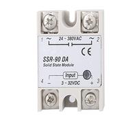 Relé Estado Sólido SSR - 90DA, Módulo 90A, Entrada DC 3-32V - Alta Fiabilidad, Sin Ruido, Ideal para Control Electrónico