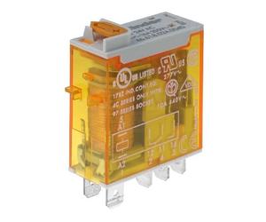 Rele finder 230vac 1cto con pulsador de prueba 16a/250vac 46618230.00
