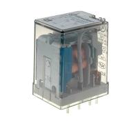 Rele finder 24vdc 2ctos conmutados 10a/250vac 55129024.0000