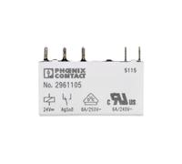 Relé industrial 1P 24V DC REL-MR-24DC/21 2961105 CK6