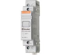 Relé industrial Finder, 1 unidad. Modelo: 22.21.8.012.4000. Tensión nominal: 12 V/AC. Corriente de conmutación máxima: 20 A