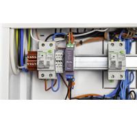 Shelly Módulo relé Pro 2 – 2 canales, Wi‑Fi/Bluetooth/LAN, para carril DIN