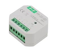 Relé PP-2Z-LED-230V: instalación en caja de instalación 100-265VAC NO x2