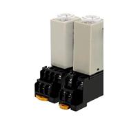 Relé temporizador 3F 24V 220V 380V 10S 10m 30S 60S(H3Y-2 DC24V 0-1s)