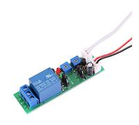 Temporizador Relé Cíclico Ajustable Módulo On Off DC 5V/12V/24V 0-15 Min/0-60 Min