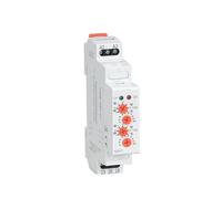 Relé temporizador de 220 V, relé electrónico doble intermitente ajustable, 12-240 V CA/CC, temporizador cíclico de repetición(AC 220V)
