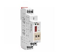 Relé temporizador de configuración Digital GRT8-K, CA, CC, 12V, 24V, 220V, 230V, retardo tiempo multifunción, relé encendido y apagado(GRT8-K1 AC230V)