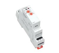 Relé temporizador de retardo de encendido de 12 V, 24 V, 220 V y 230 V CA/CC con tiempo ajustable de 0,1 segundos a riel DIN.