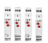 Relé temporizador de retardo de encendido y apagado tipo electrónico 16A AC230V o AC/DC12-240V con CE CB ROHS GRT8-A/B/At/Bt 1 Uds(GRT8-Bt-AC230V)