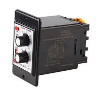 Relé Temporizador Doble, Interruptor de Tiempo de Control de Perilla ATDV, YC con 6S Ajustables, Tiempo de Retardo de 60 M, Alta Precisión y Larga Vida útil para Circuito de (CA