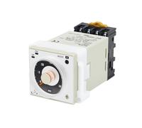 Relé temporizador industrial H3BA-N8H de retardo tiempo estado sólido 1,2 s-300 h CA 220 V CC 24(DC24V)