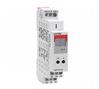 Relé temporizador multifunción con pantalla Digital GRT8-X, 16A, 20 opciones de funciones, CA, CC, 12V, 24V, 220V, 230V(GRT8-X1 AC230V)