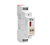 Relé temporizador multifunción de configuración Digital GRT8-K, 12V, 48V, 24V, 110V, 220V, 230V, relés retardo encendido y apagado(GRT8-K1 ACDC12V-240V)