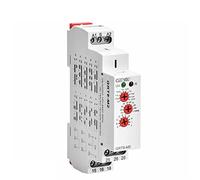 Relé temporizador multifunción GRT8-M 16A con 10 opciones de funciones AC DC 12V 24V 220V 230V tiempo(GRT8-M1 ACDC12V-240V)