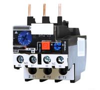 Relé térmico industrial para voltaje CA 50/60 Hz hasta 690 V (1-1,6 A) | Ajustable para corriente 0,63 A-10 A, CA 50/60 Hz, aislamiento de 690 V, grado de protección IP20, 3 pines