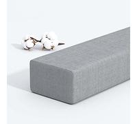 Relleno de espacio de cama largo de tamaño personalizado, cierra el espacio entre la pared de la cabecera o el pie para cama individual/doble/king, soporte de colchón rectangular, almohada gruesa para